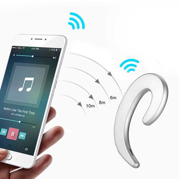 Universell Benledningshörlur Trådlös Bluetooth Sport St A1