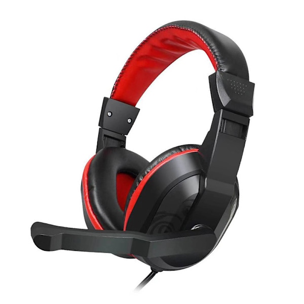 Hjässbygel Hörlurar med Mikrofon Stereo Brusreducerande Headset A1