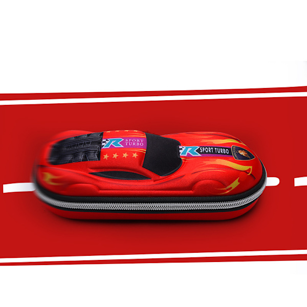 3D Racing Car Pennfodral EVA Vattentätt case Dark blue