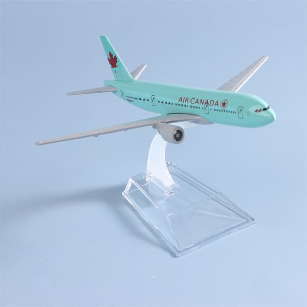 Boeing 777 Planmodell Legering Metallmodell Flygplan Souvenirmodell