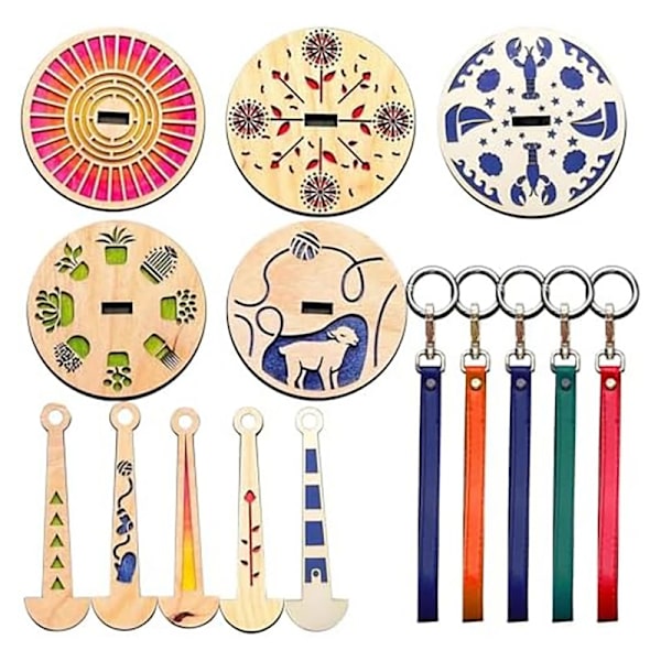 Trägarnhållare Bärbar Trägarnhållare Stickning A3