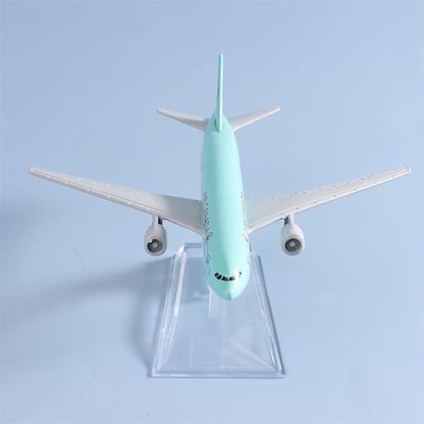 Boeing 777 Planmodell Legering Metallmodell Flygplan Souvenirmodell