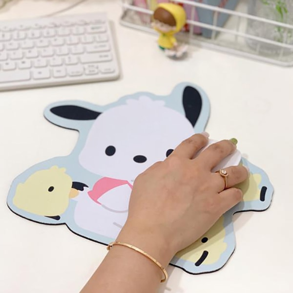 Sanrio mus vadderar Anime Mousepad Oregelbunden antisladd för tecknad film A19