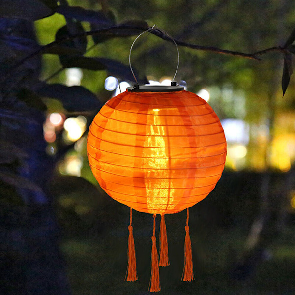 12 Tum Vattentäta Soldrivna Lyktor Lykta LED-Lampa Utomhus A5