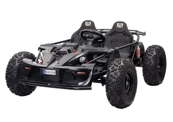 Elbuggy til børn SX2358 XXL 800W 4x12V 20Ah sort