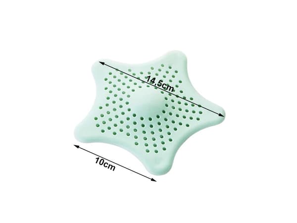 Avloppssil silikon med sugproppar 14,5 cm 4-pack blandade färger