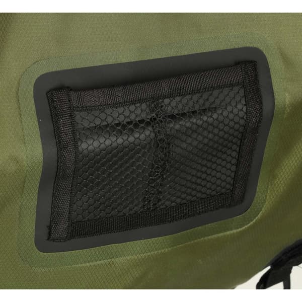 Solardusch 20 L campingdusch grön med termometer och slang 65 cm