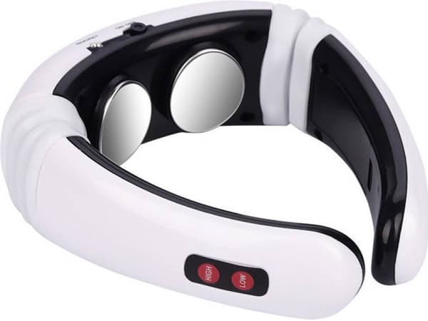 Nakkemassageapparat med impulser 6 programmer inkl. 2 elektroder