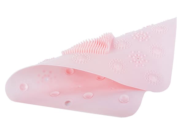 Fodmassagemåtte til bruser/badekar 41x32 cm PVC tilfældig farve