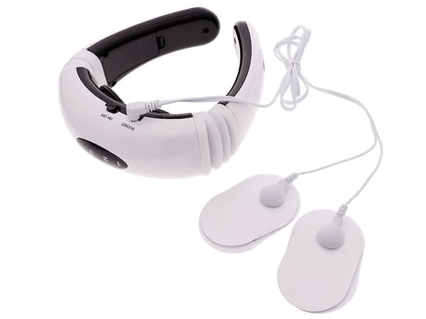Nakkemassageapparat med impulser 6 programmer inkl. 2 elektroder
