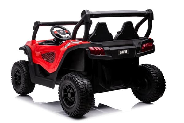 Batteribil 4x4 til børn rød 38 kg