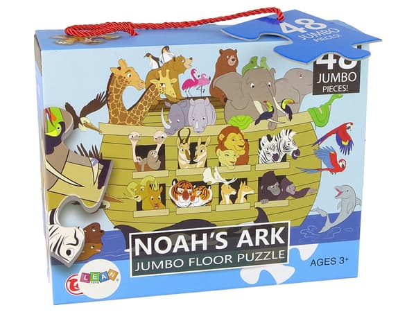Barnpussel Noaks ark 48 bitar 90x60 cm från 3 år