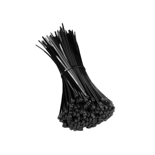 Kabelbindere sorte 120 mm x 2,5 mm nylon 100-pack