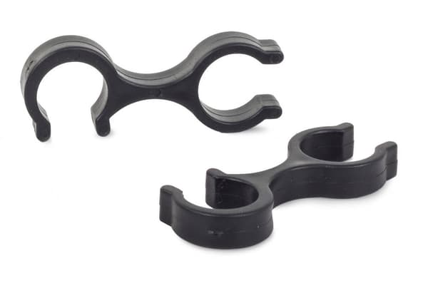 Sammenkoblingsdel til Nordic walking-stave 15/17 mm sort 1 st