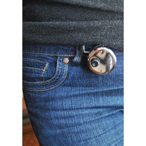 Handhållen klickräknare med spänne, ergonomisk, 5,5 x 3 cm