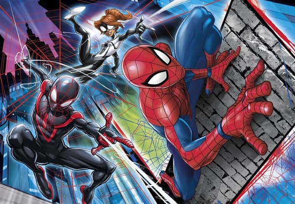 Spider-Man-palapeli 180 palaa lapsille 7+ Marvel Super Color