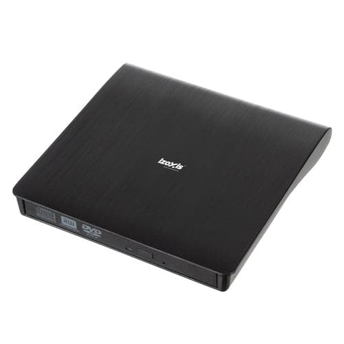 Ekstern DVD/CD-brænder USB 3.0 24x/8x til Windows/macOS/Linux