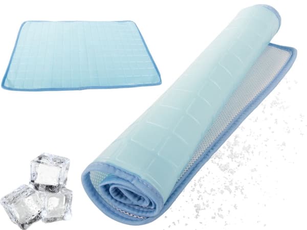 Kølepudebetræk 60x40 cm med cooling gel, enkeltsidet