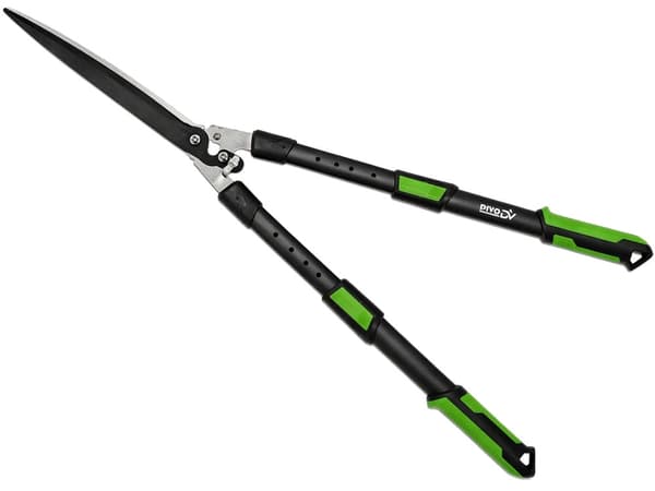 Teleskooppinen pensasleikkuri 26 cm terä 96 cm musta/vihreä