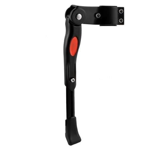 Justerbar cykelstøtte sidestøtte i aluminium 24-29 tommer sort