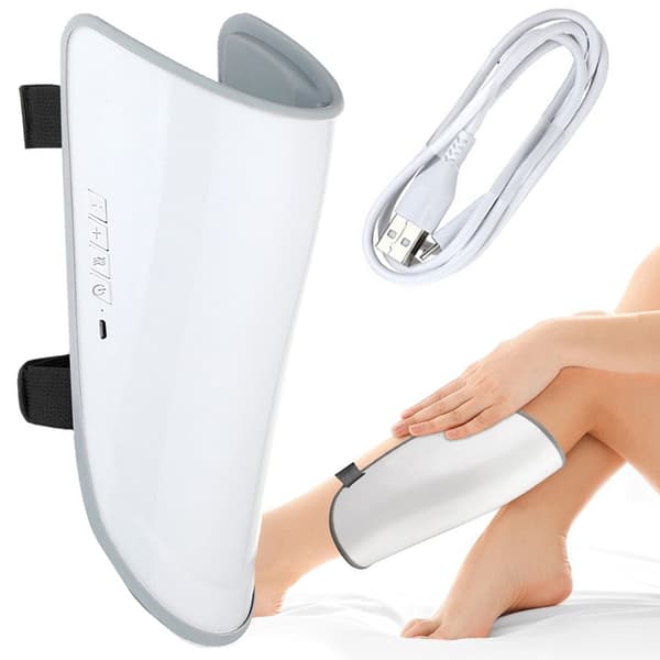 EMS TENS elektrostimulator med varme 5 niveauer USB