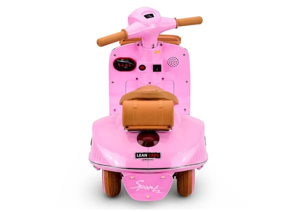 Batteridriven scooter Vespa XW-03 rosa, lättviktsmodell