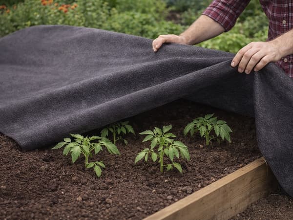 Ukrudtsdug PP 50 g/m² sort 1x20 m (20 m²) rulle