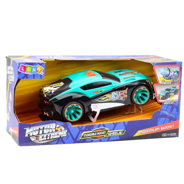 Legetøjsracerbil med lys og lyd, turbo/acceleration, 24 cm