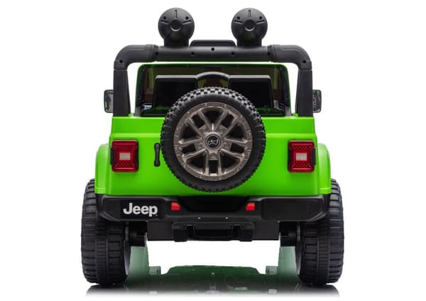Jeep Rubicon 4x4 elbil för barn 24V batteridriven åkbil 4 km/h