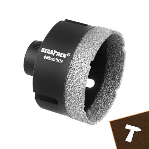 Diamantborekopper sæt 13 dele 6-68 mm til sten/keramik/granit/beton