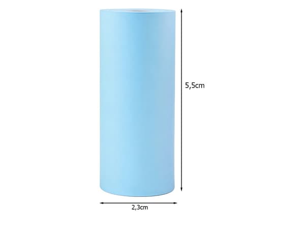 Termopapirruller 55 mm 3-pak farvemix til termoprinter/mini printer