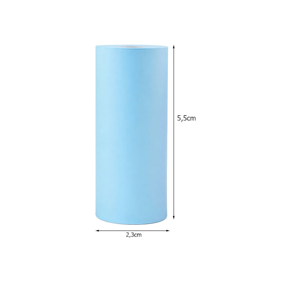 Termopapper rullar 55 mm 3-pack färgmix för termoprinter/mini printer