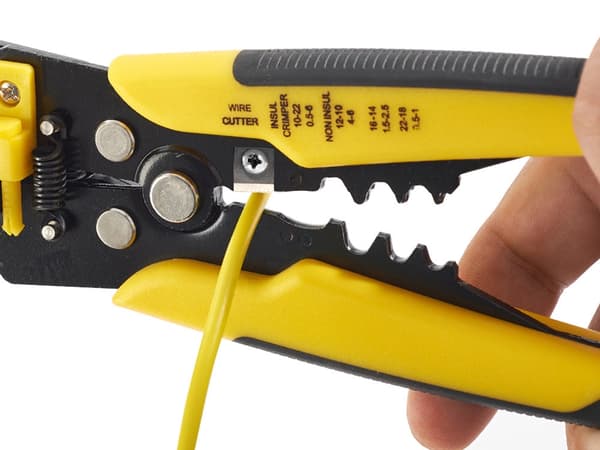 Afisoleringstang med kabelstripper/klipper/crimp 0,2–6 mm²