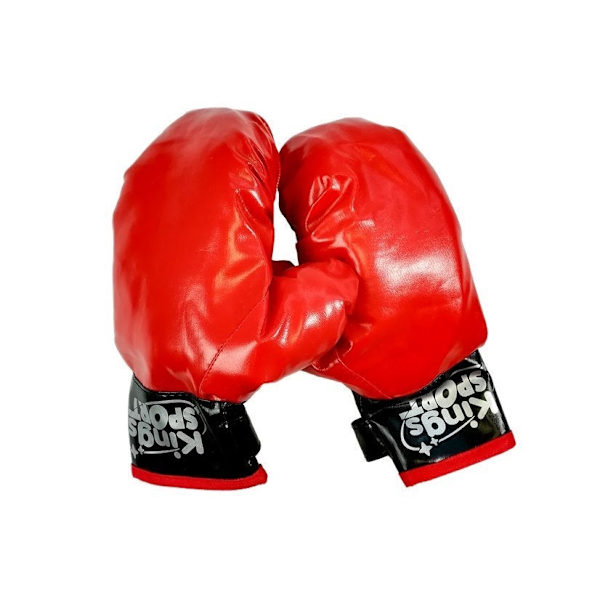 Boxningsset för barn 3+ med boxningssäck 37 cm och handskar
