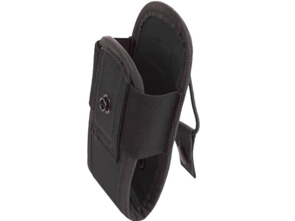 Walkie-talkie-kotelo polyesteri musta 8,5 x 3 x 15,5 cm