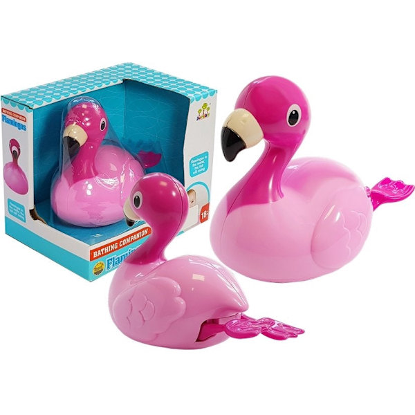 Flydende rosa flamingo badelegetøj til børn
