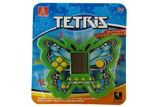 Håndholdt spillekonsol med Tetris