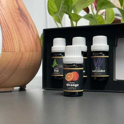 Doftoljor set 6x10 ml vattenlösliga för diffuser/luftfuktare