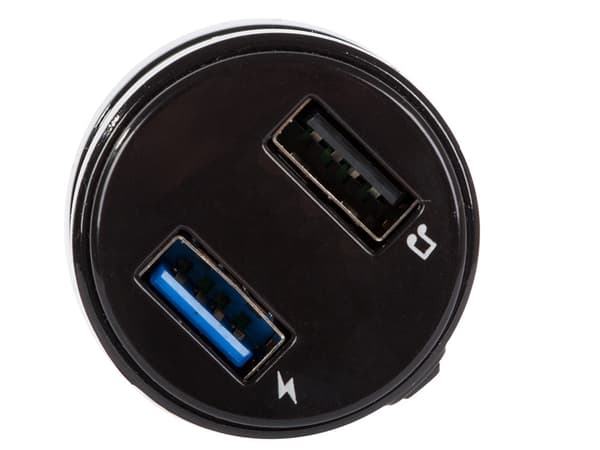 FM-sender Bluetooth til bil med handsfree MP3 og 2x USB 12-24V