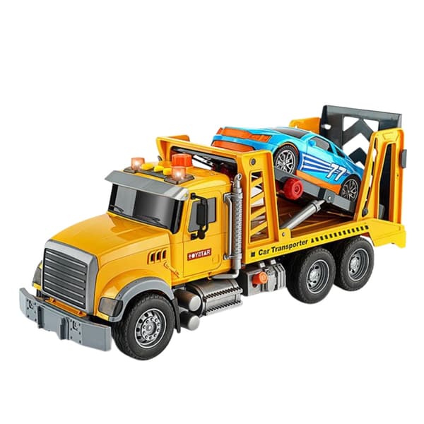 Lelu hinausauto ja urheiluauto, valo & ääni, 2-pack, yli 3 vuotta