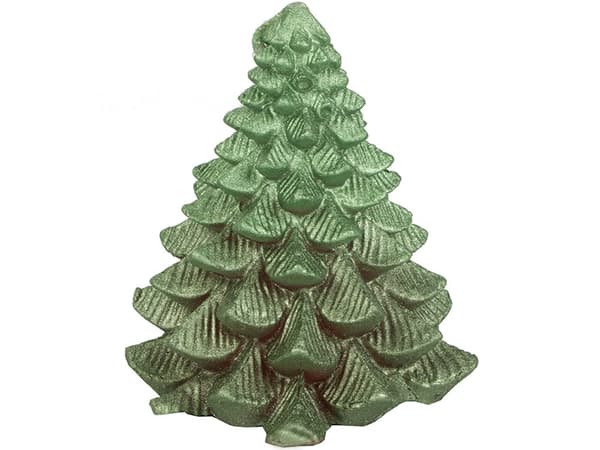 Julgransformat ljus 8 cm blandade färger brinntid 6 h