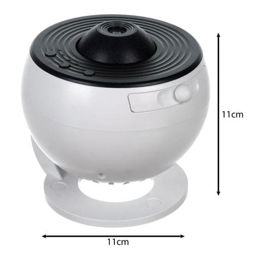 LED-tähtiprojektori 13 kuviolla, 360° pyörintä, USB-C