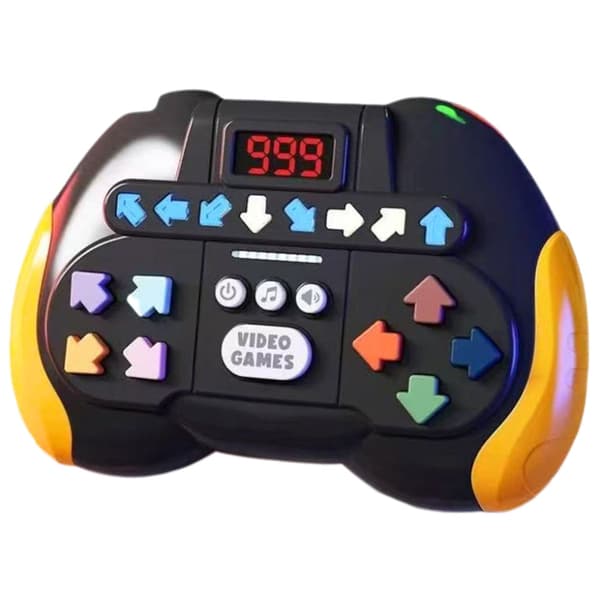 Håndholdt spillekonsol til børn med 999 niveauer, LED-display, AAA