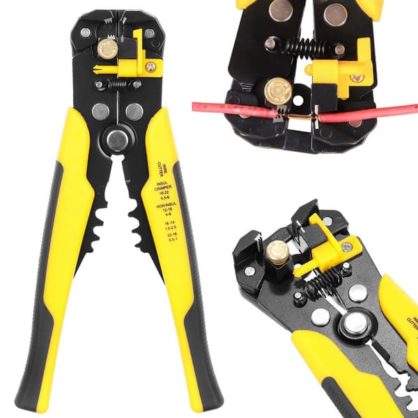 Afisoleringstang med kabelstripper/klipper/crimp 0,2–6 mm²