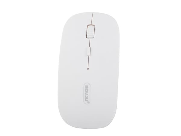 Trådløs optisk mus 2,4 GHz USB hvid 11x5,5x2 cm