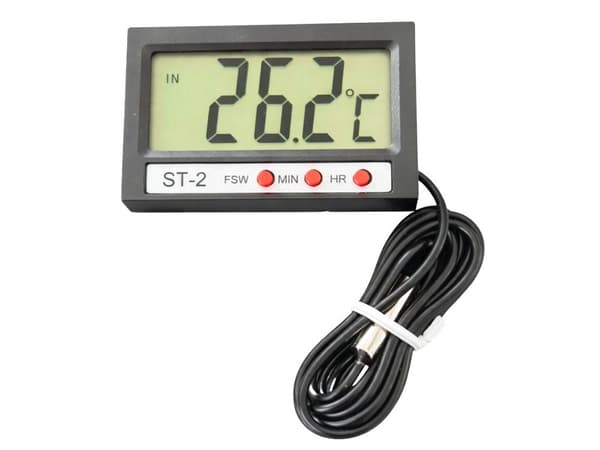 Digital termometer med extern givare 100 cm -50 till 70°C LCD