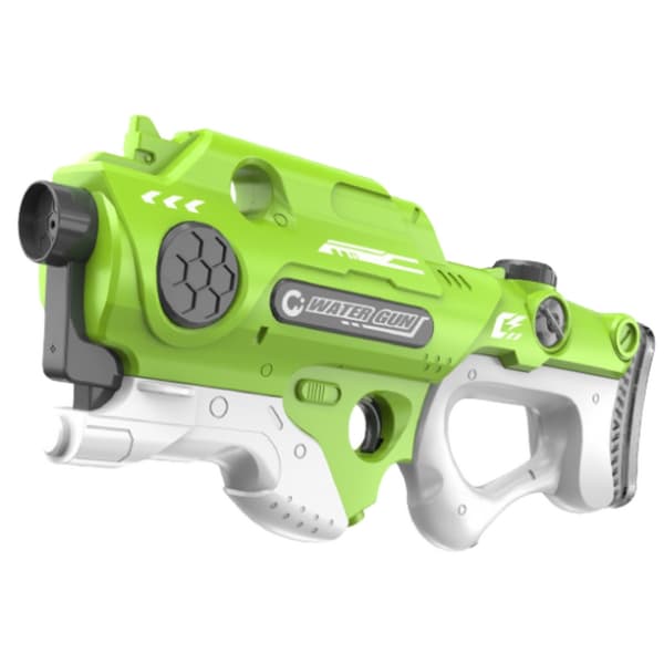 Elektrisk vattenpistol 50 cm grön, 10 m räckvidd, inkl. 7,4V batteri