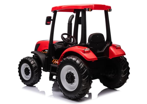 Eltraktor för barn 24V röd Battery Tractor A011