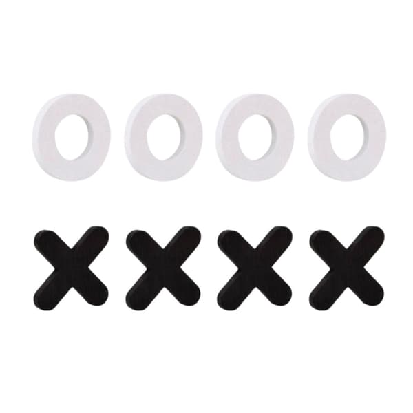 Tic Tac Toe puupeli 14x14 cm lapsille 3+ CE EN71