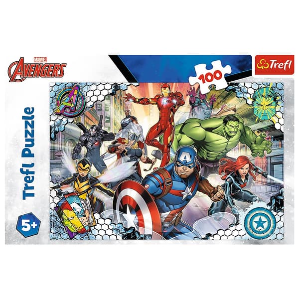 Palapeli 100 palaa Avengers Disney Marvel 41x27,5 cm